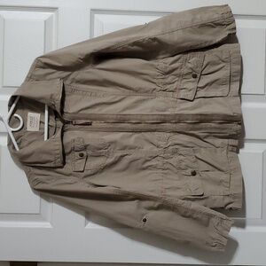 Ashley By 26 International Tan Utility Jacket